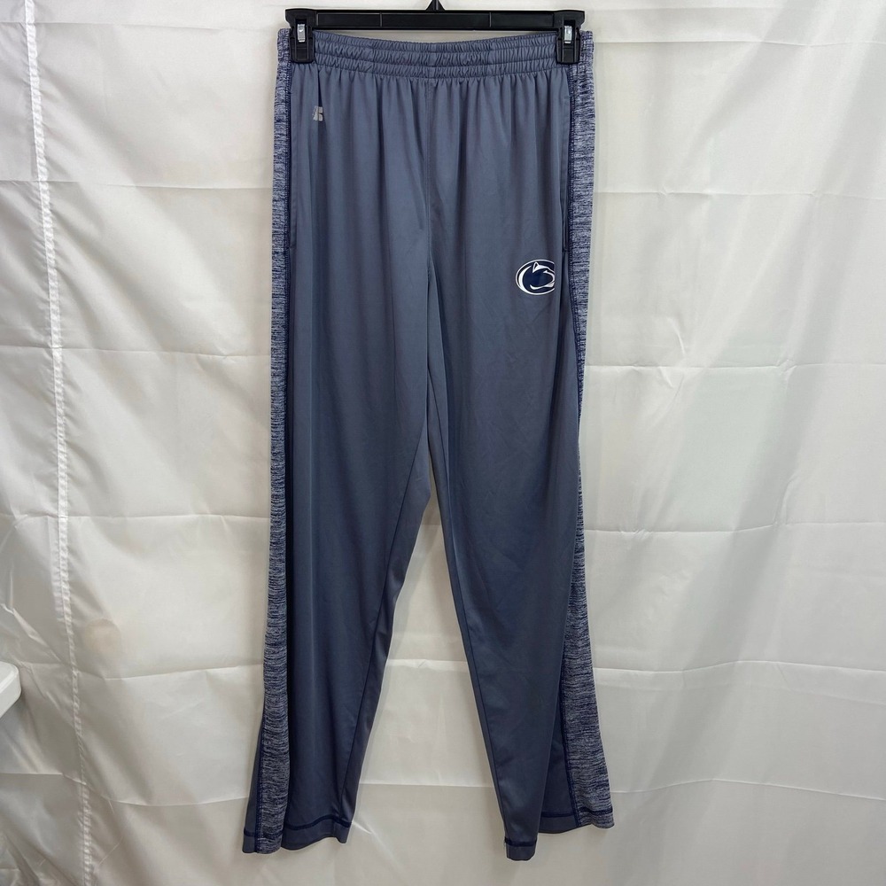 Russell men's blue gray pull on athletic‎ nittany lions Penn state sweatpants L